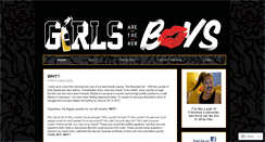 Desktop Screenshot of girlsarethenewboys.com